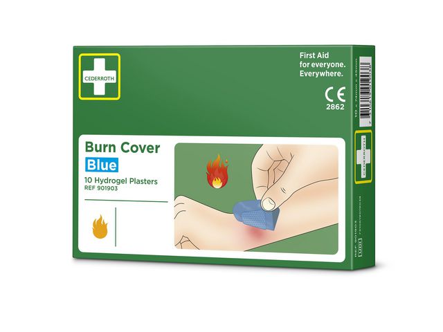 Plåster CEDERROTH Burn cover 10/fp